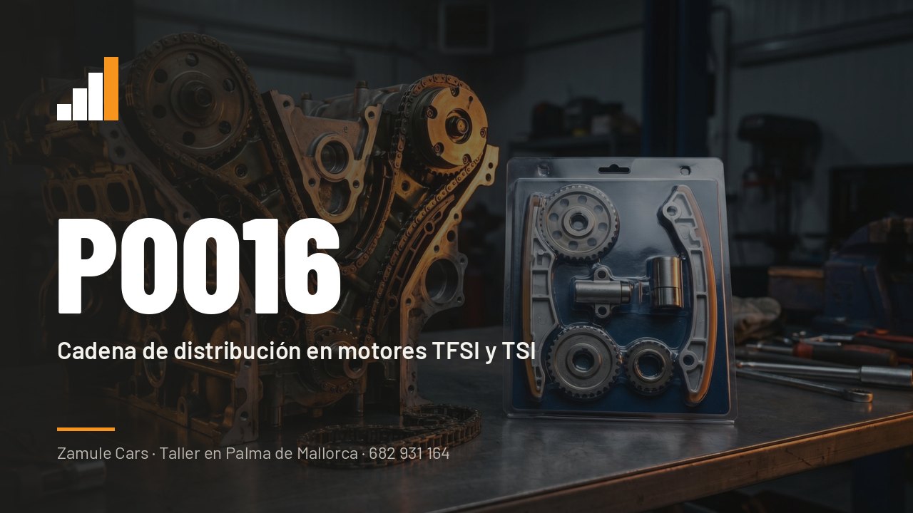 Cadena de distribución en motores TFSI y TSI: el ruido en frío que avisa antes de la rotura