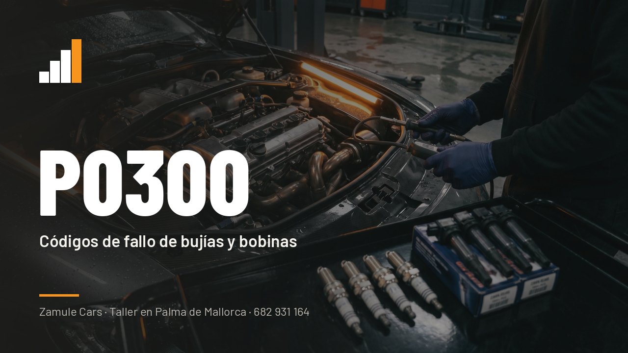 Códigos de fallo de bujías y bobinas: qué significan y qué mantenimiento necesita un gasolina