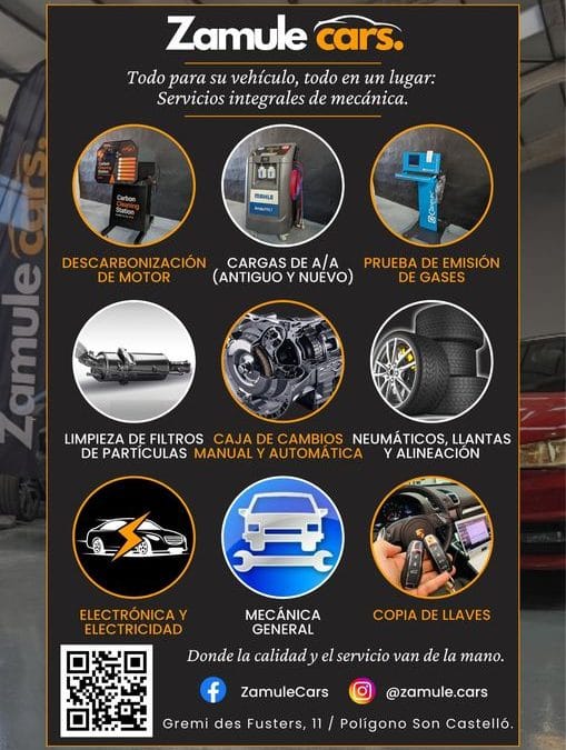 Servicios integrales para el cuidado de tu vehículo