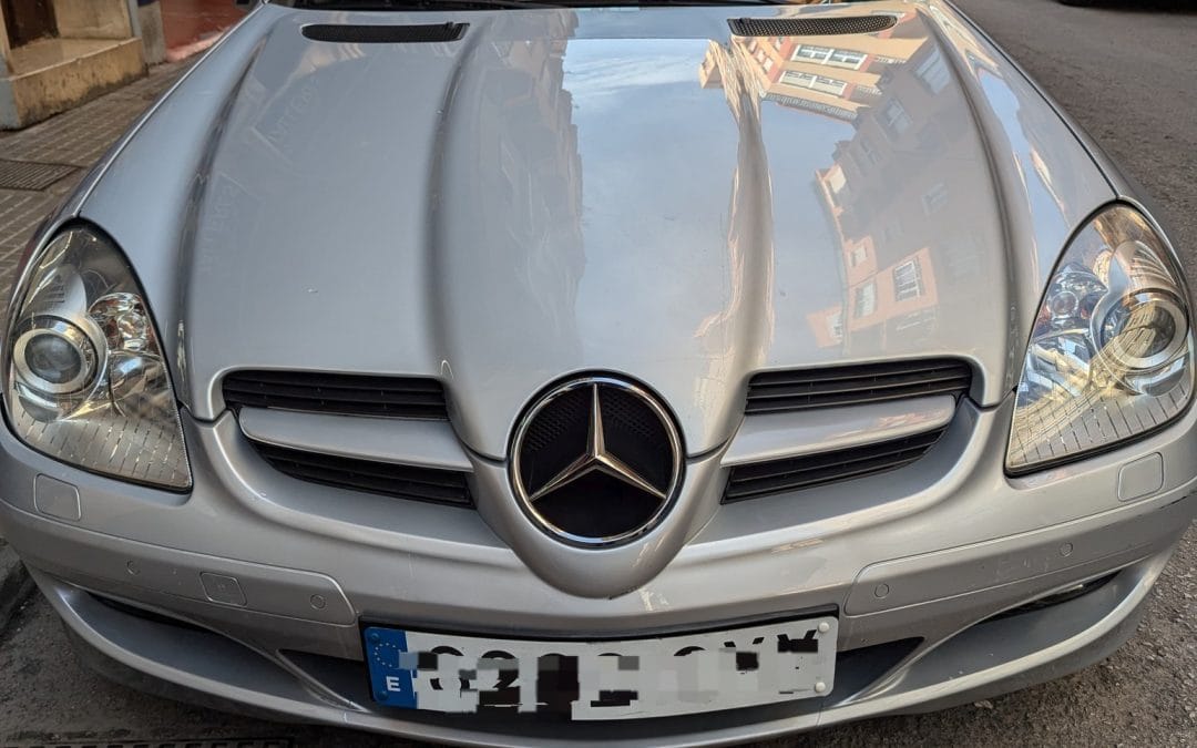 Pulido de faros para coches de lujo - Mercedes Benz