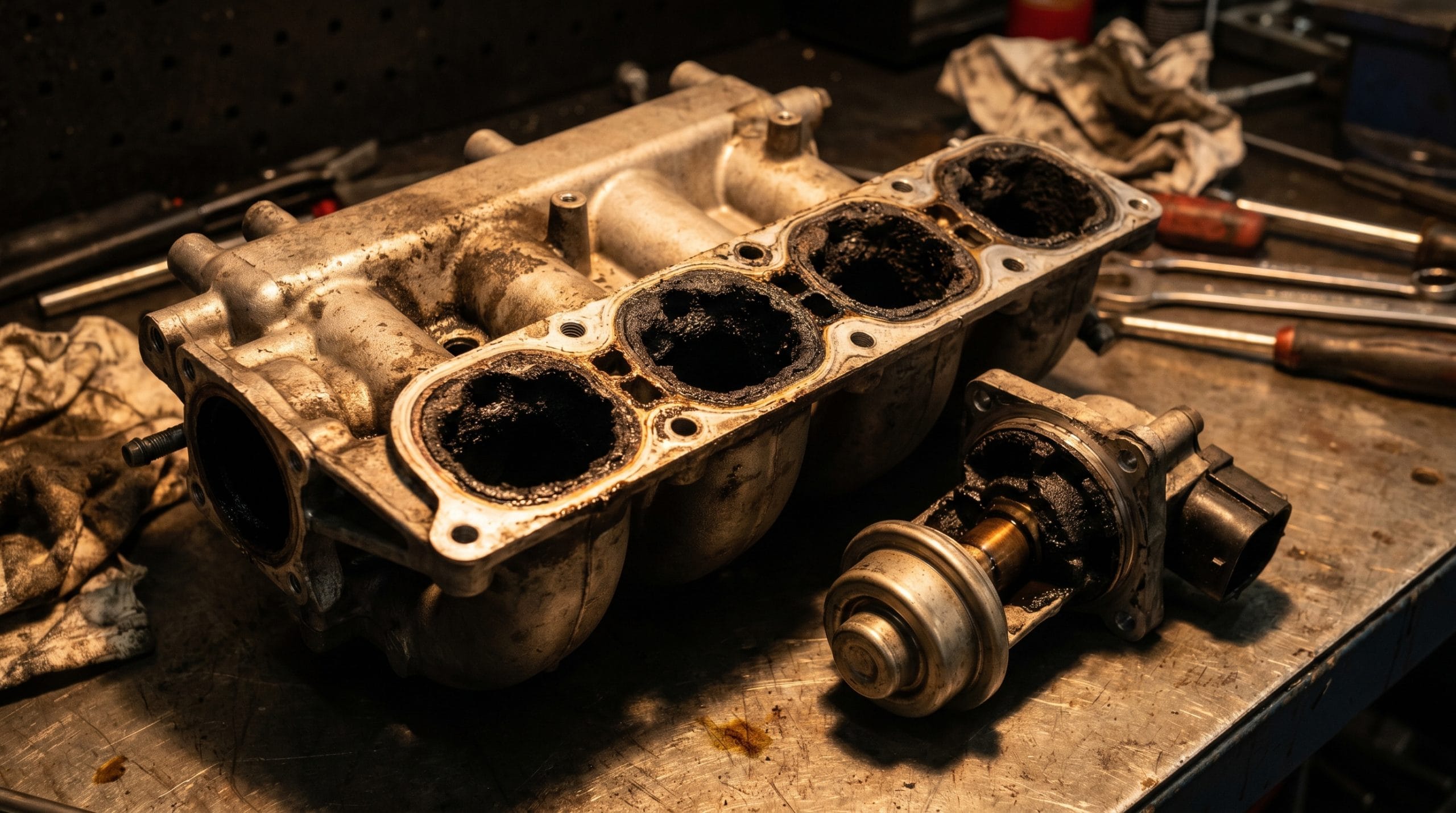 Porsche Cayenne Diesel V6: admisión carbonizada y EGR — solución profesional
