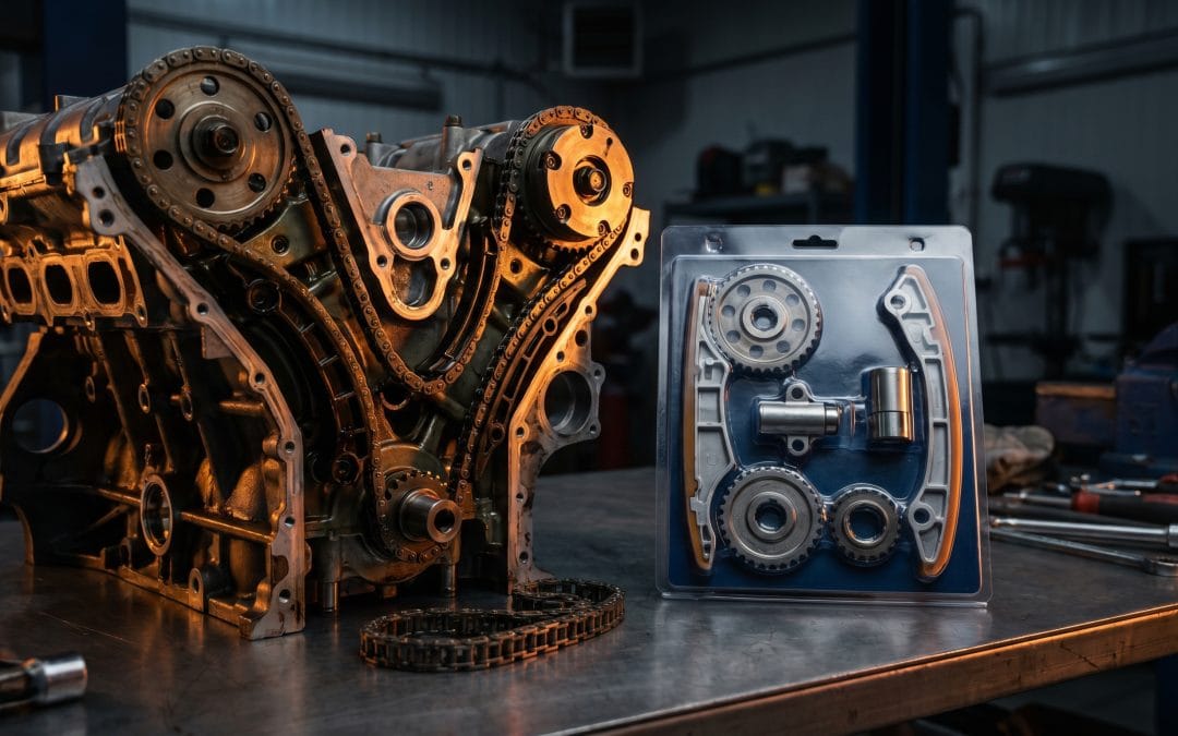 Audi y VW 2.0 TFSI: cadena de distribución estirada — síntomas, peligros y solución