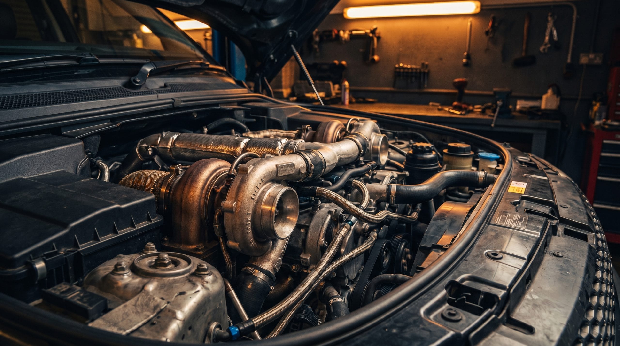 Range Rover Sport TDV8 4.4: problemas de turbos gemelos y solución profesional