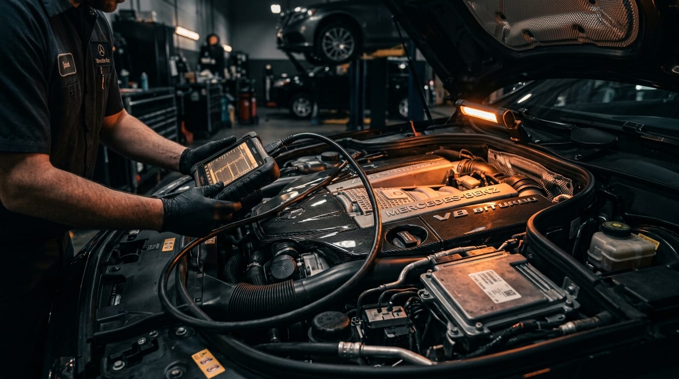 5 problemas típicos de Mercedes (y cómo los solucionamos en Palma)