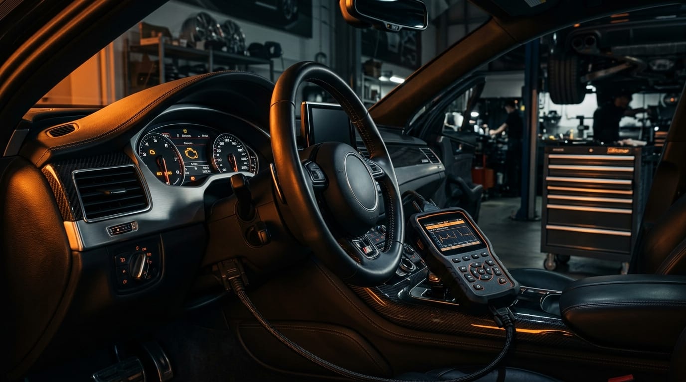 Luz de check engine encendida: qué significa y qué NO debes hacer