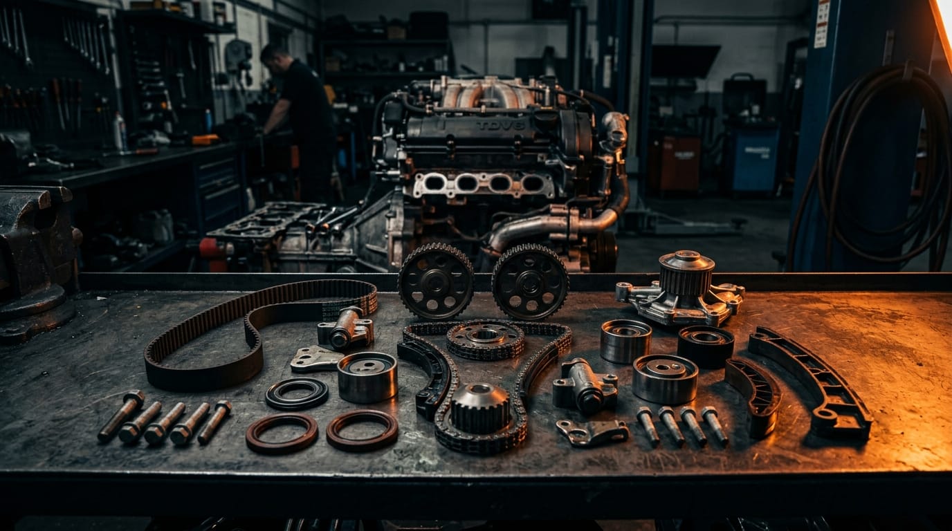 Cambio de distribución Land Rover V6: por qué es crítico (y caro si lo ignoras)