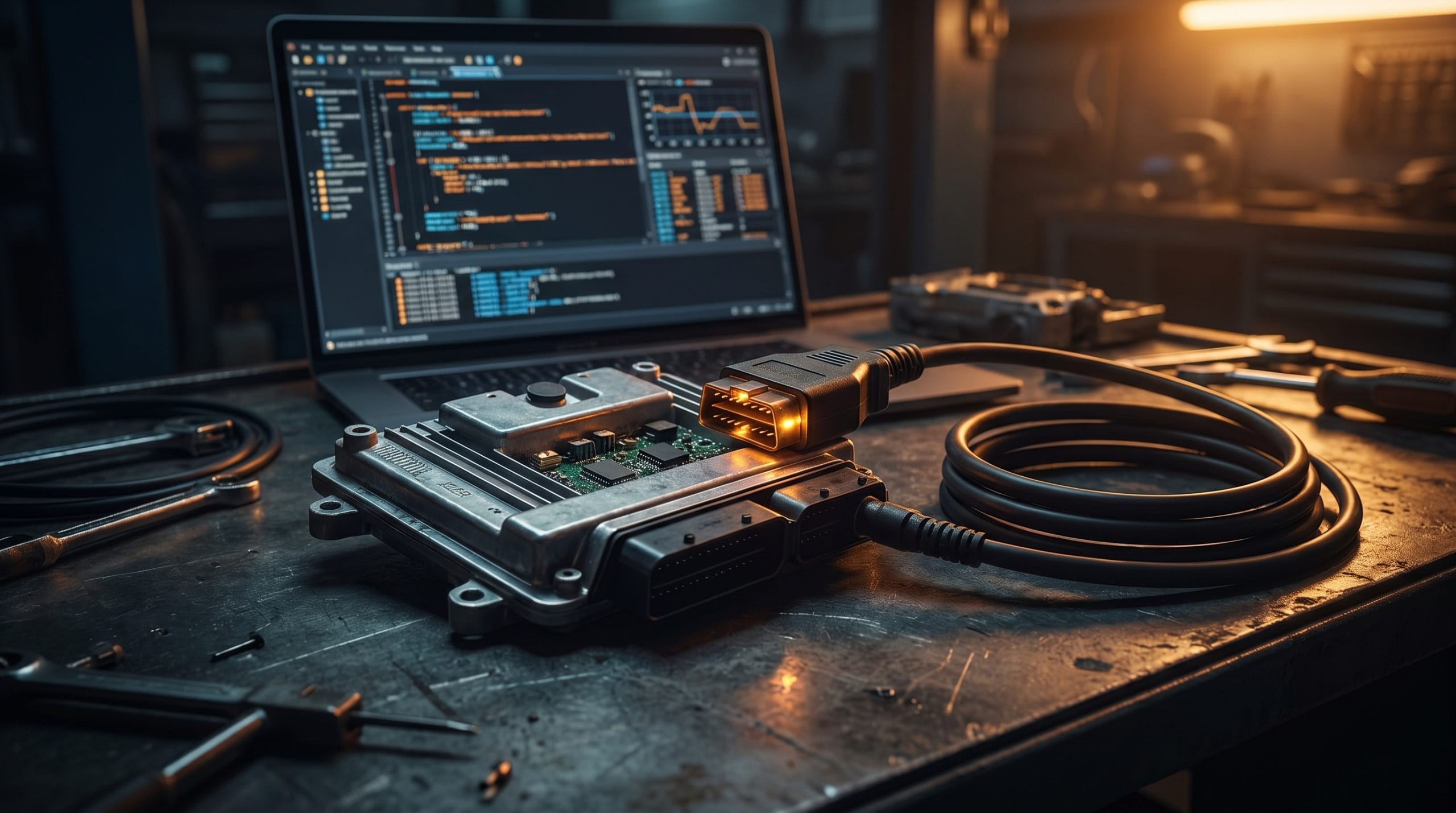 Reprogramación ECU profesional con software especializado en Zamule Cars Palma de Mallorca