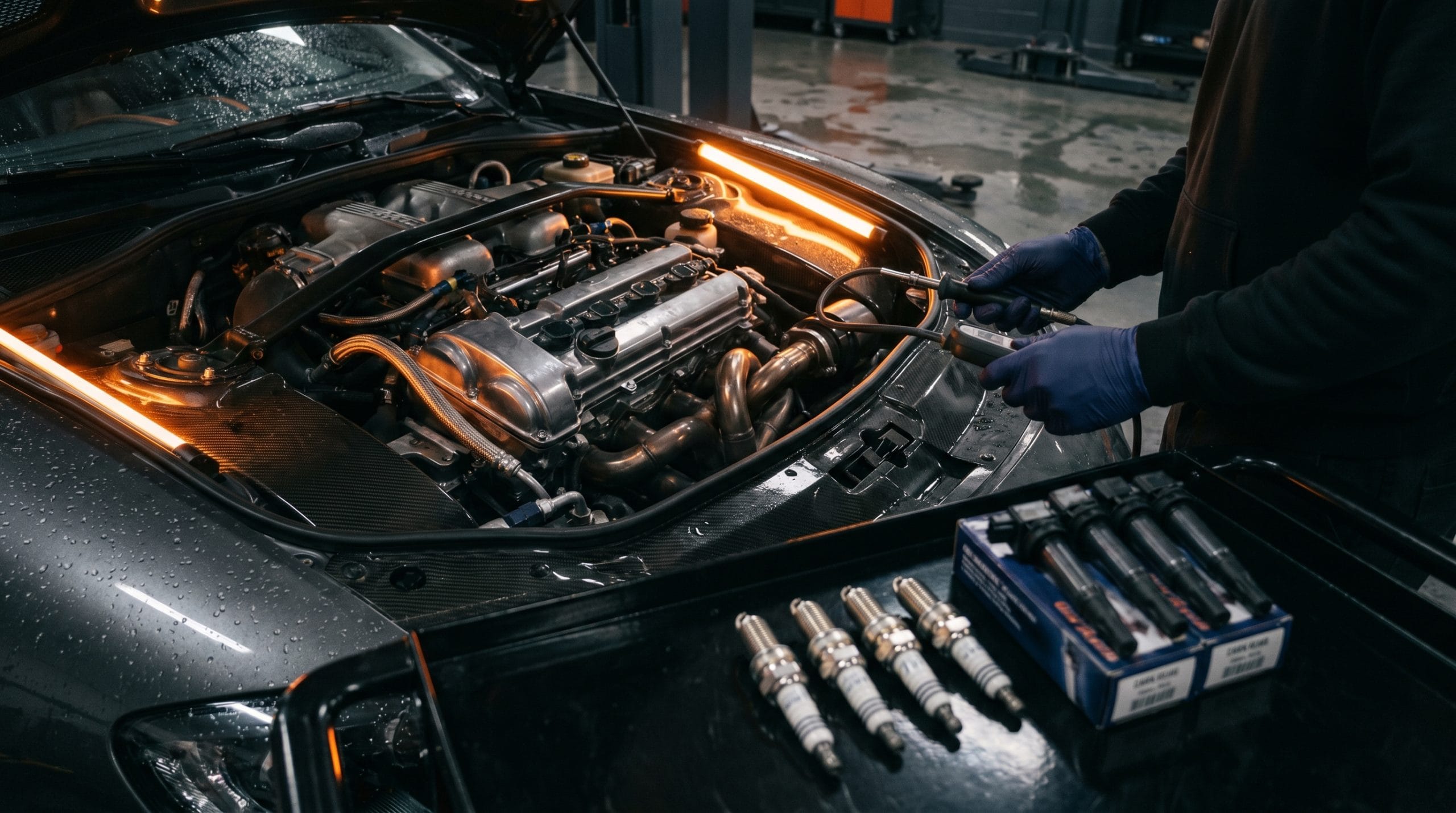 Mantenimiento de motor gasolina