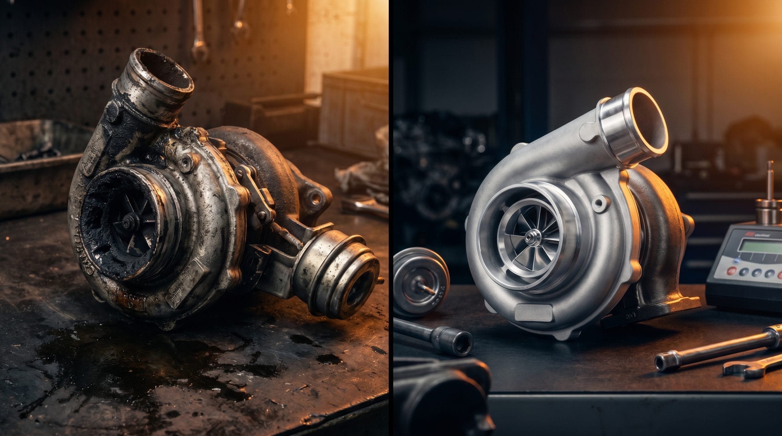 Turbo antes y después