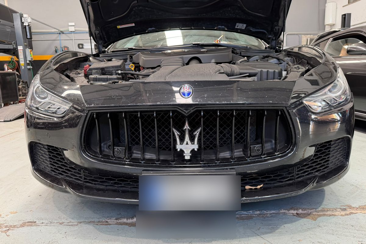 Maserati Ghibli en el taller Zamule Cars de Palma