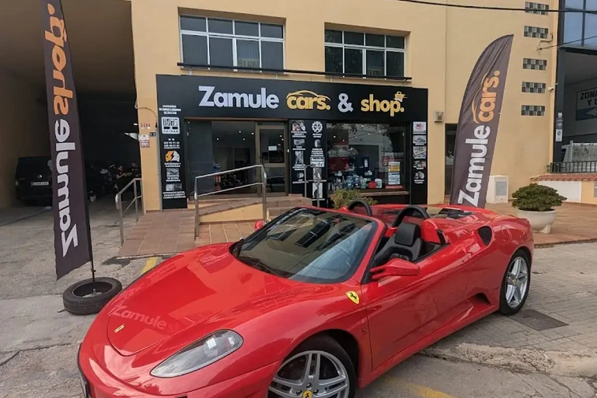 Ferrari F430 Spider en el taller Zamule Cars de Palma