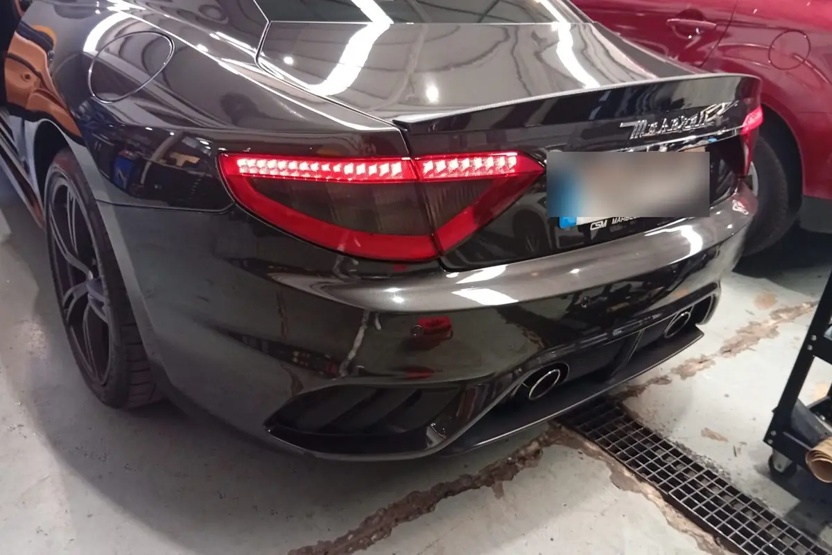 Maserati GranTurismo en el taller Zamule Cars de Palma